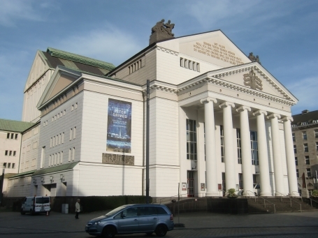 Duisburg : Neckarstraße, Stadttheater Duisburg